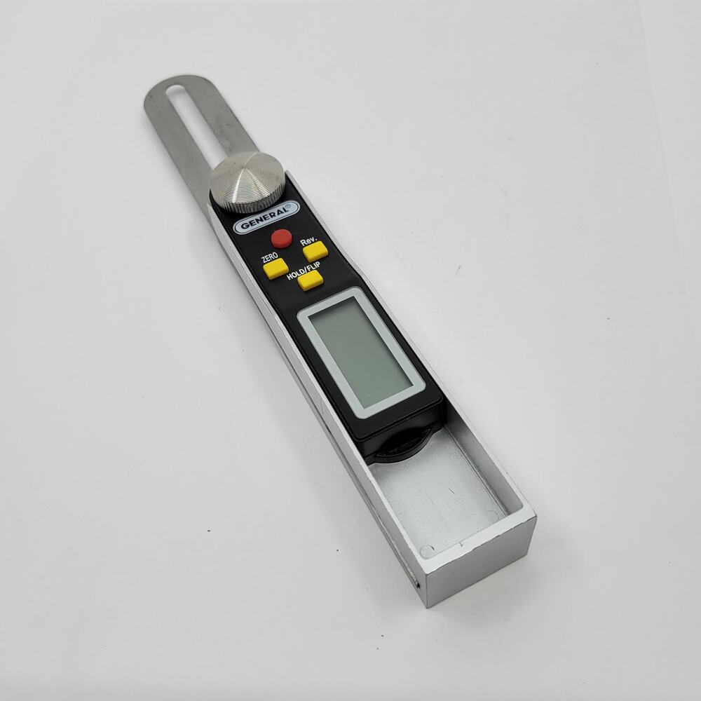 General Tools 828 8inch' sliding digital T bevel protractor  carpentry tool